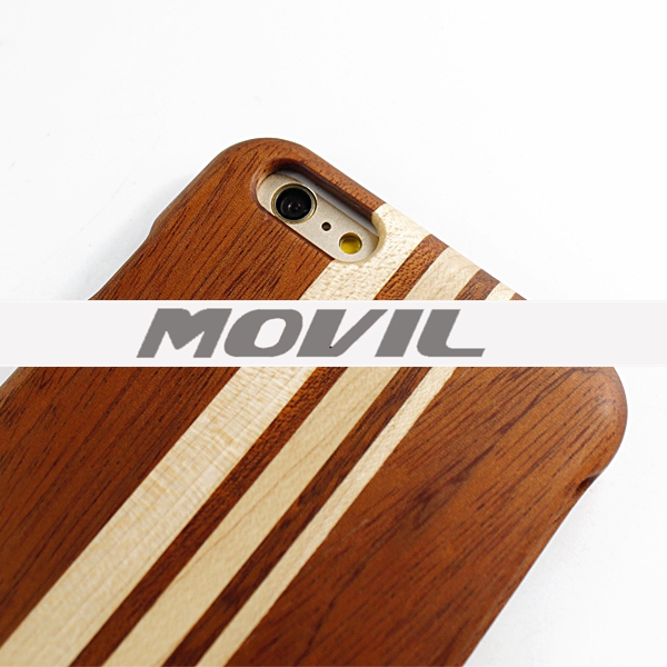 NP-2387 Funda de auténtica madera de bambú para iPhone 6 plus-3